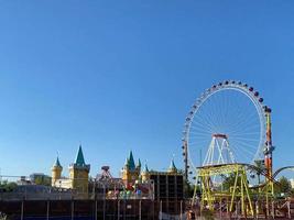 den haag riesenrad strandblick landschaft, niederlande foto