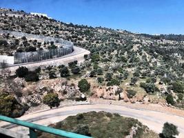 ein blick auf hebron in israel foto