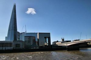 ein blick auf die themse in der nähe von westminster foto