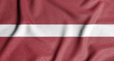 Nationalflagge von Lettland. das Hauptsymbol eines unabhängigen Landes. Flagge von Lettland. foto