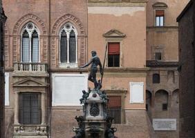 Neptunbrunnen in Bologna foto