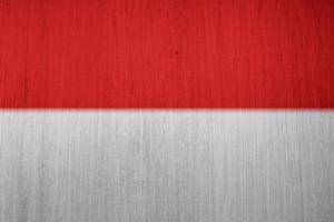 Textur der indonesischen Flagge als Hintergrund foto