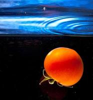 Tomaten das Wasser foto