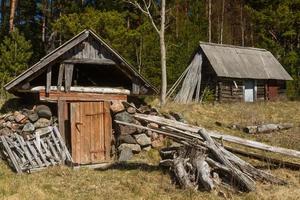 frühlingsansichten von der insel hiiumaa foto