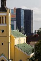 altstadt von tallinn im sommer foto