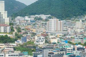 Landschaft von Yeosu, Provinz South Jeolla, Korea foto