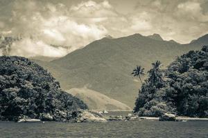 die große tropische insel ilha grande, angra dos reis brasilien. foto