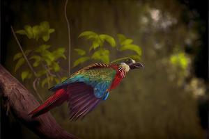 vogel von südamerika im naturlebensraum foto