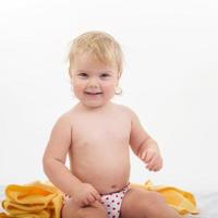 süßes kleines Baby foto