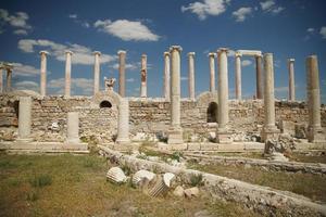 tripolis auf der alten stadt des mäanders in denizli, turkiye foto