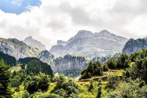 Berglandschaft im Sommer foto