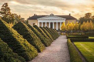 ansichten von uppsala, schweden im herbst foto