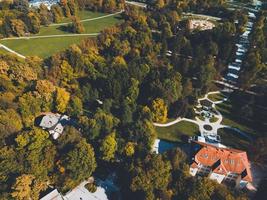 Tivoli Park in der slowenischen Hauptstadt Ljubljana foto