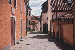 Ansichten rund um Visby in Gotland, Schweden foto