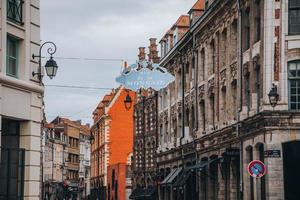 Straßenansichten rund um die Stadt Lille, Frankreich foto