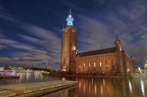 Stockholmer Rathaus foto