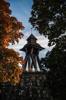 ansichten von uppsala, schweden im herbst foto