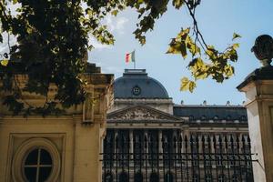 königlicher palast von brüssel in der stadt brüssel, belgien foto