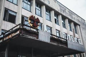 Ansichten rund um die Sperrzone von Tschernobyl foto
