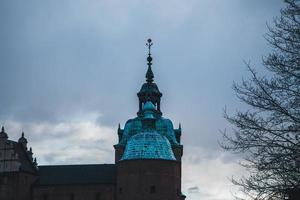 schloss kalmar gesehen in smaland, schweden foto