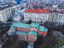 st. sophia-kirche in der stadt sofia, bulgarien foto