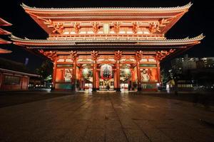 Senso-ji-Tempel in Tokio, Japan foto