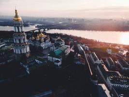 kiewer pechersk lavra, kiewer kloster der höhlen, in kiew, ukraine foto