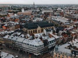 katholische kirche saint maurice in lille, frankreich foto