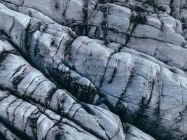 Svinafellsjökull-Gletscher an der Südküste Islands foto