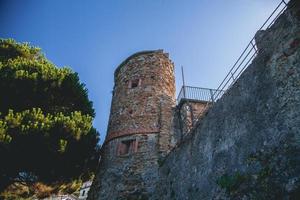 Blick auf Riomaggiore in Cinque Terre, Italien foto