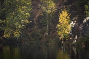 Herbstliche Landschaften von Adrspach foto