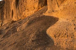 Landschaften der Insel Santorini foto