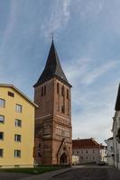 Tartu, Stadtbild an einem sonnigen Tag foto