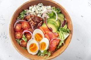 Schüssel Cobb-Salat foto