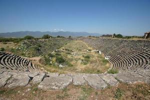 Stadion der antiken Stadt Aphrodisias in Aydin, Türkei foto