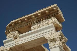 laodicea auf der antiken stadt lycus in denizli, turkiye foto