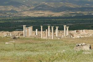 laodicea auf der antiken stadt lycus in denizli, turkiye foto