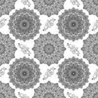 nahtloses Mandala-Muster foto