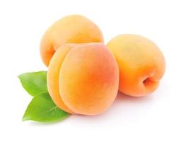 süße Aprikosenfrüchte foto