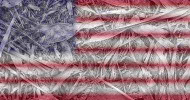 Textur der amerikanischen Flagge für den Hintergrund foto