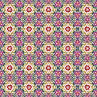 abstrakter Kaleidoskop-Hintergrund. schöne mehrfarbige Kaleidoskop-Textur. einzigartiges Kaleidoskop-Design. mit roten und rosa Grundfarben foto