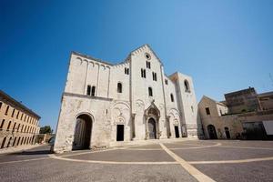 Basilika Sankt Nikolaus in Bari, katholische Kirche, Apulien, Süditalien. foto