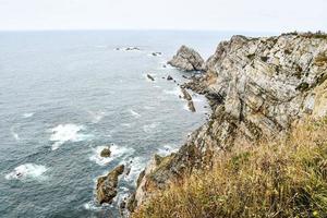 Meereslandschaft im Sommer foto