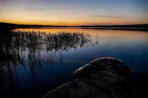 Landschaft in Schweden, Europa foto