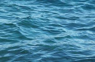 blaue Wasserwellen Textur foto