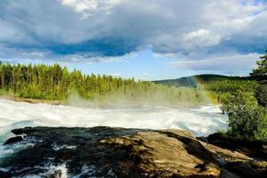 Landschaft in Schweden, Europa foto