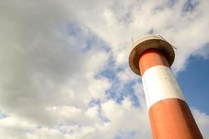 Leuchtturm am Meer foto