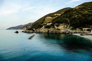 das gebiet der cinque terre in ligurien, italien foto