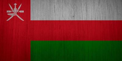 Oman-Flaggentextur als Hintergrund foto