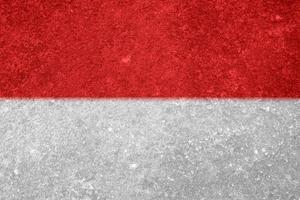 Textur der indonesischen Flagge als Hintergrund foto